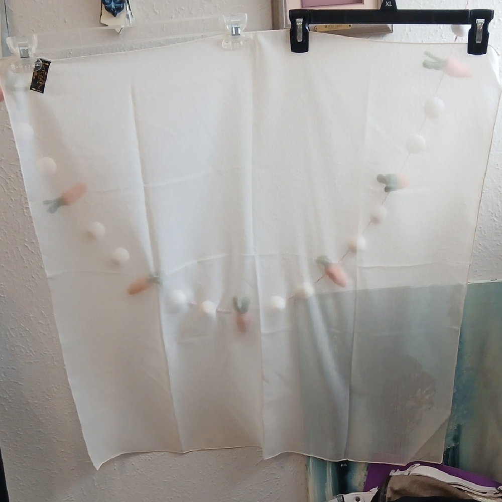 Art Of The Scarf Lightweight White Sheer Scarf